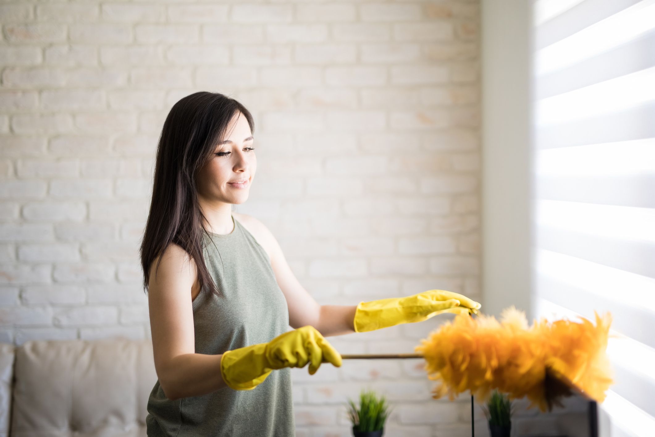 blind cleaning gloves