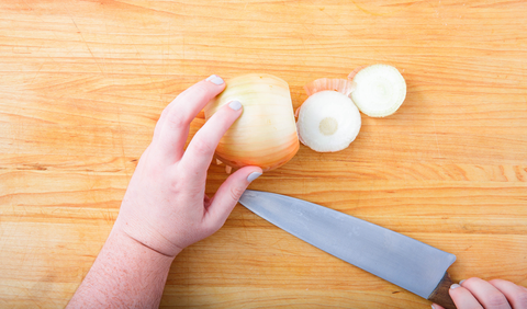 Food, Hand, Finger, Vegetable, Wood, Onion, 