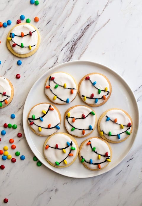 christmas cookie decorating like christmas lights