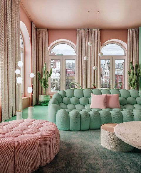 21 Best Pink Rooms 2021 Geous Room Decor Ideas - Pink And Green Decor Ideas
