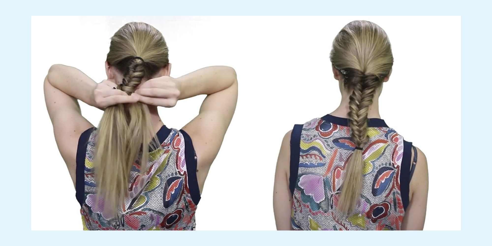How to do a fishtail plait: Easy tutorial