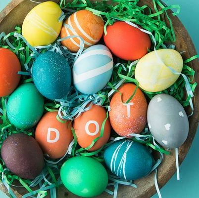 how to dye eggs with food coloring