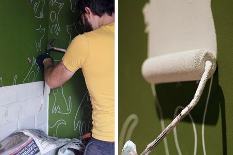 How to paint a basement toilet