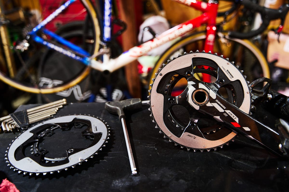 how to change a chainring on a mountain bike