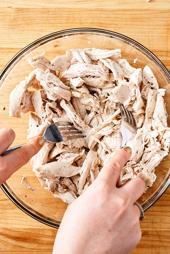 how to shred chicken