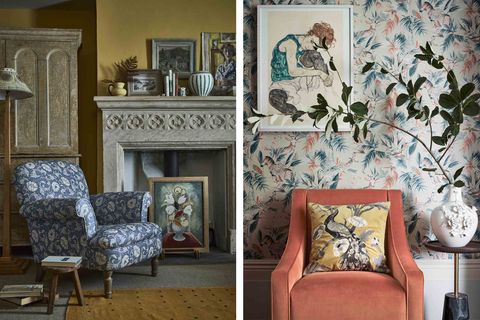 how to style an armchair