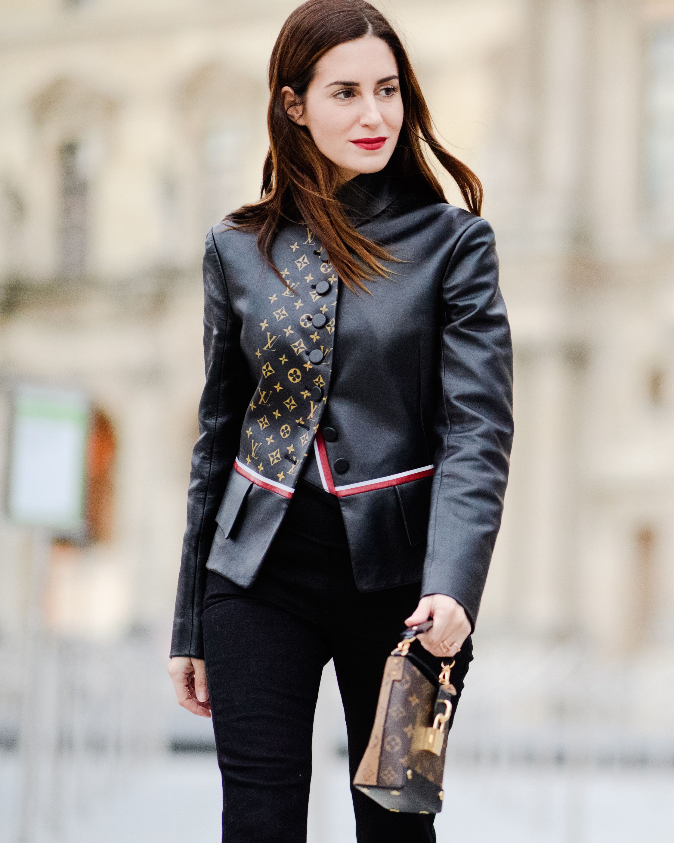 black leather outfit for womens