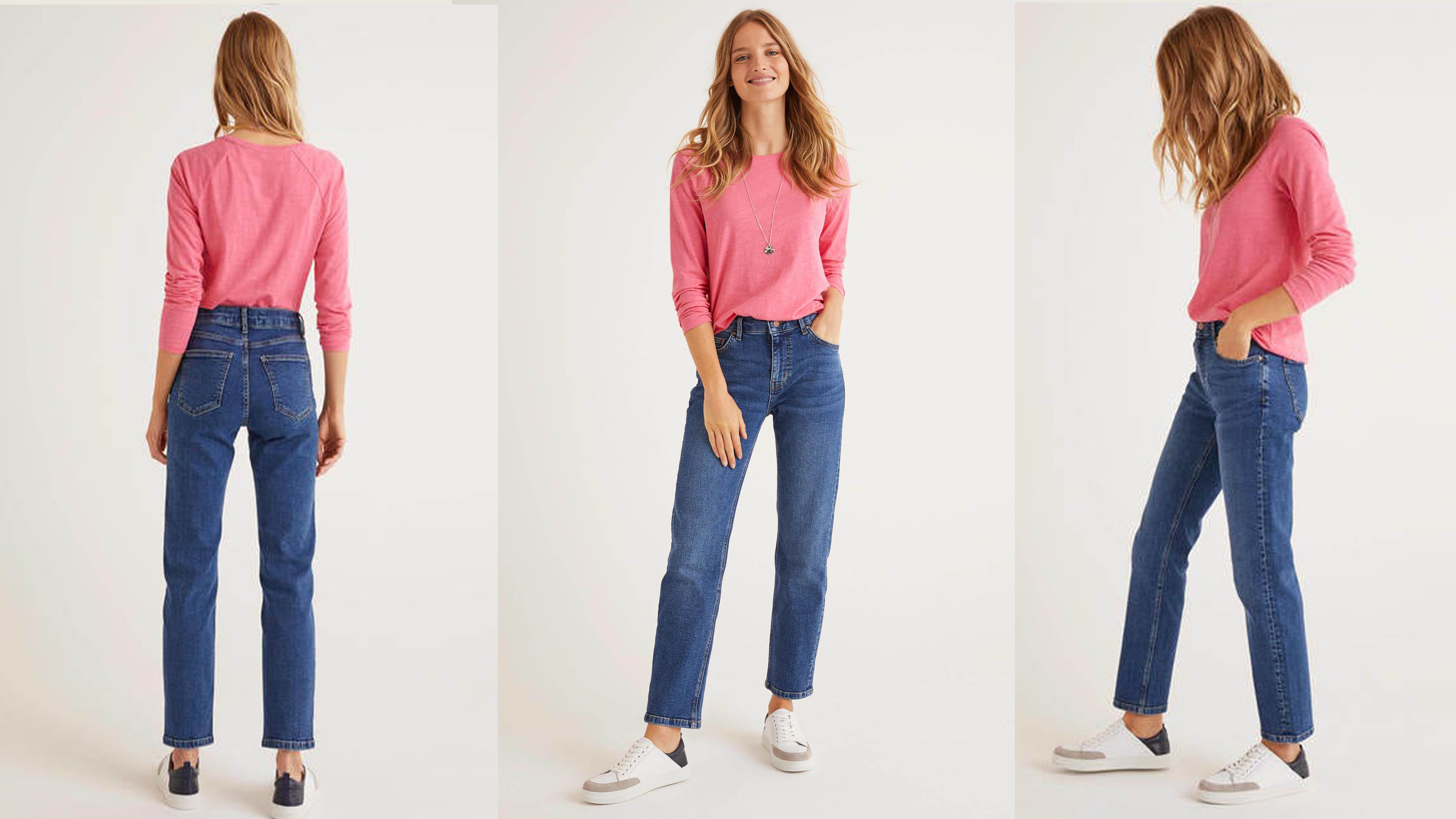 How to wear straight leg jeans - in 