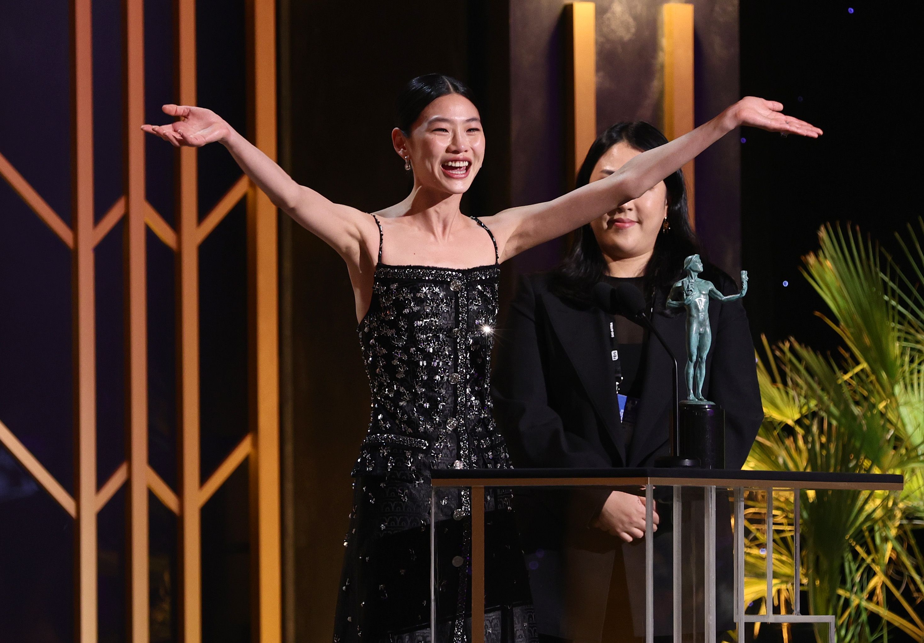 Watch Hoyeon Jung&#39;s SAG Awards Speech 2022