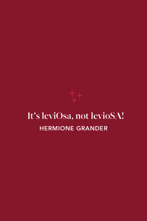 Hermione Leviosa Quote