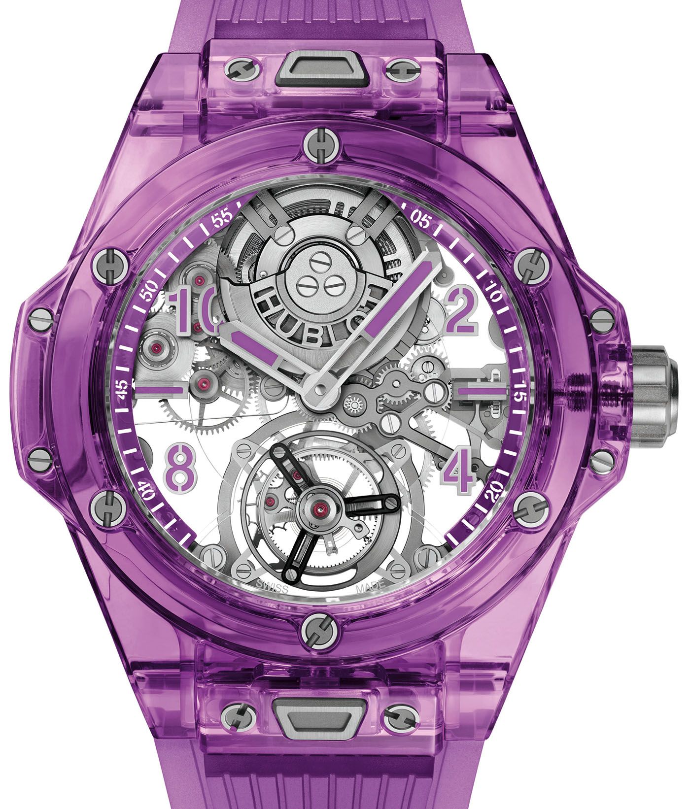 hublot purple watch