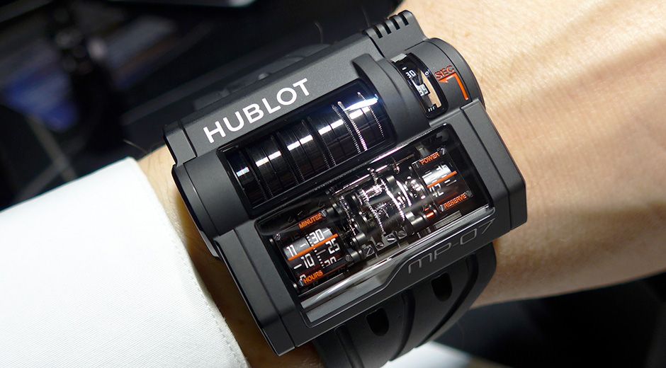 The Hublot MP-07, aka the six-week watch