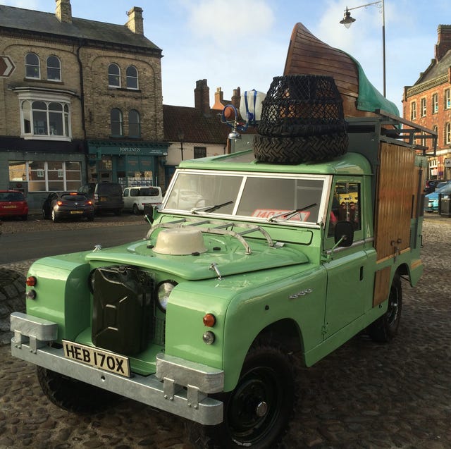 hugh fearnley whittingstall’s iconic land rover is renovated and up for sale