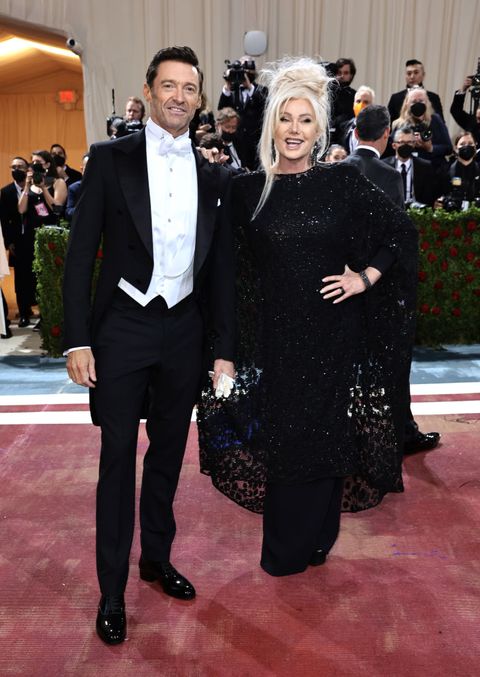 new york, new york   may 02 l r hugh jackman and deborra lee furness attend the 2022 met gala celebrating in america an anthology of fashion at the metropolitan museum of art on may 02, 2022 in new york city photo by jamie mccarthygetty images