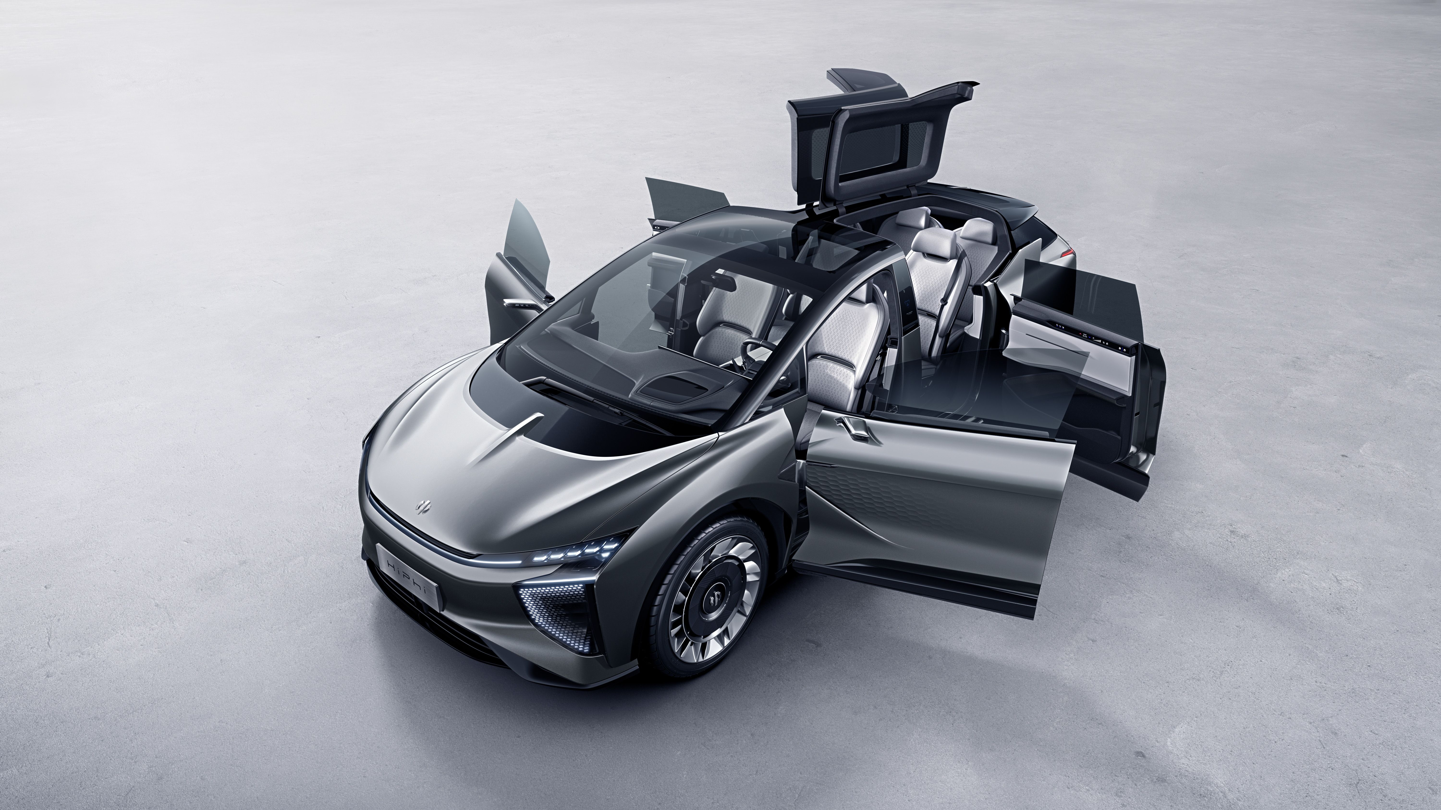 This Chinese Electric Suv Has A Weird Name And Even Weirder Doors