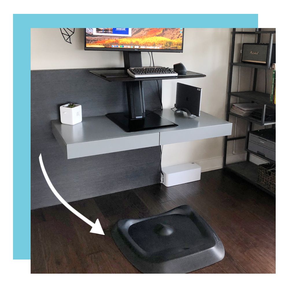 humanscale standing desk converter