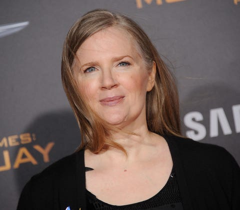 Suzanne Collins arrives at the premiere of Lionsgate's Suzanne Collins arrives at the premiere of Lionsgate's