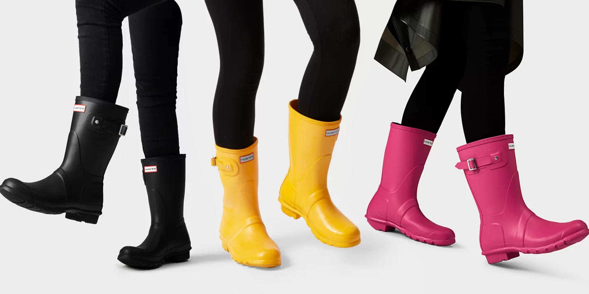 discounted hunter rain boots