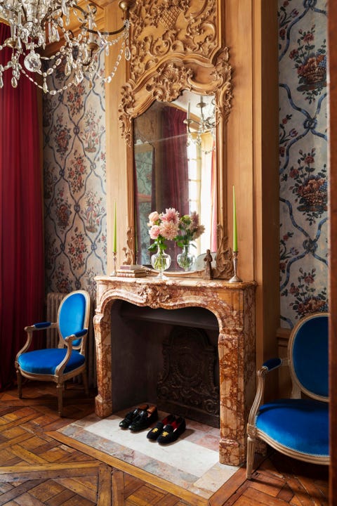 micky hurley fireplace paris