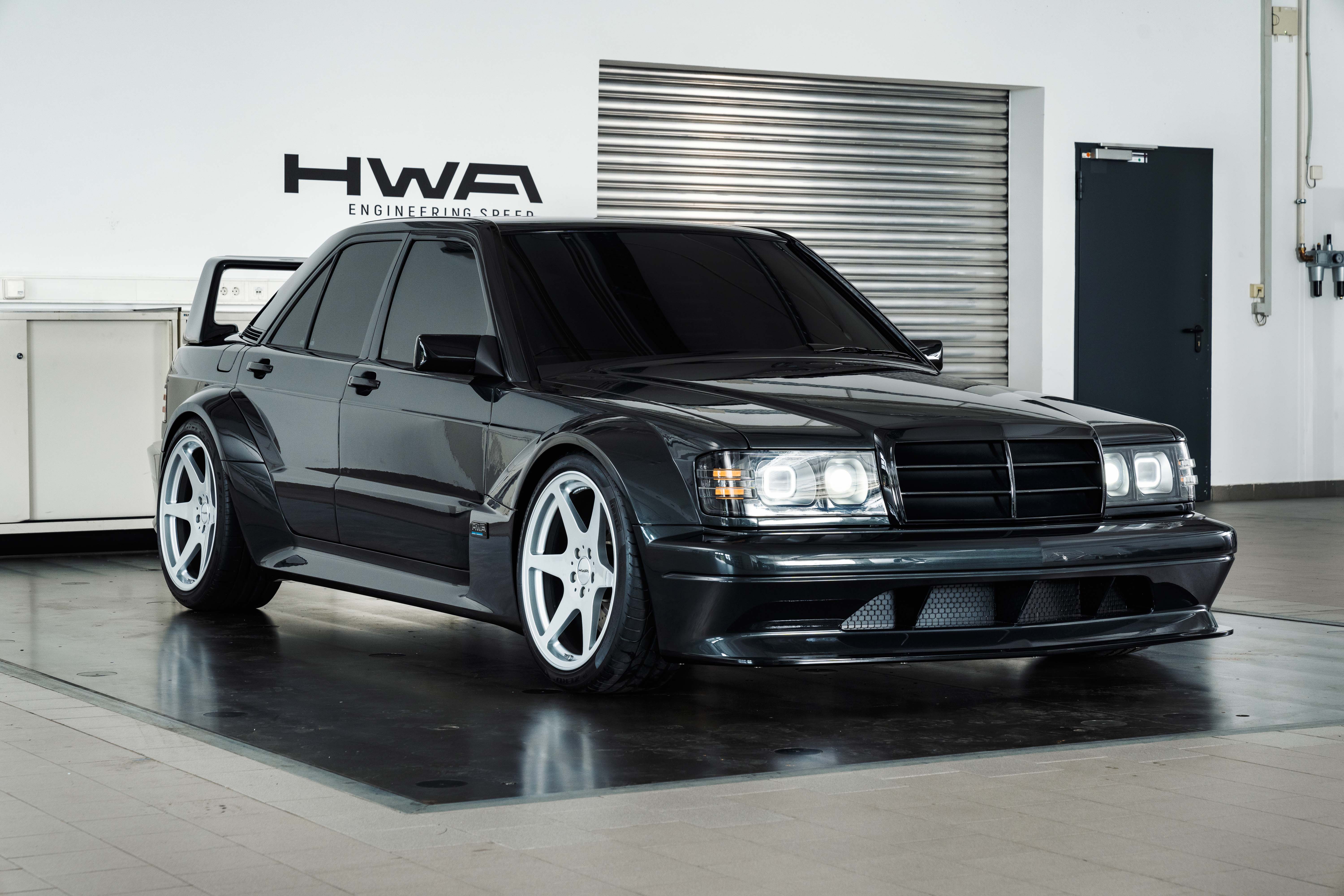 HWA's New $770,000 Carbon-Bodied Mercedes 190E Gives the Icon New Life