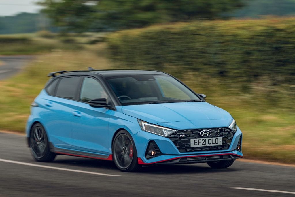 The Hyundai i20N Is a Firecracker