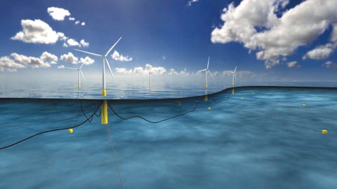 The World’s Largest Floating Wind Farm Is Already On Its Way, Alternative Energy Today