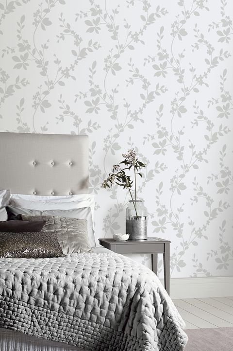 I Want Wallpaper Arthouse Lavina Wallpaper - Silver