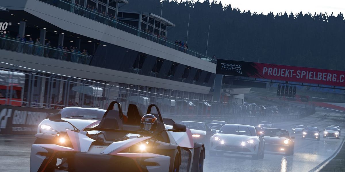 kindben hænge Kriminel It's Raining inside the Gran Turismo Sport Video-Game Universe