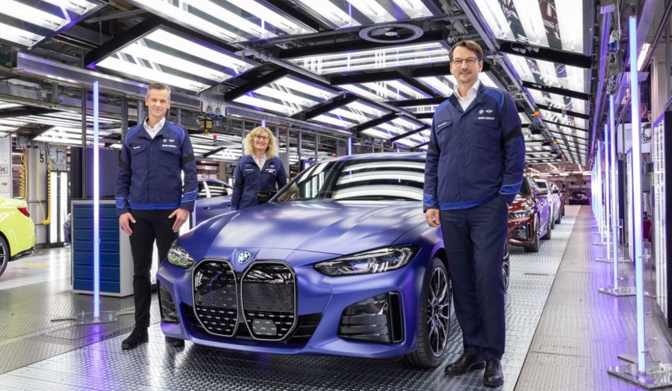 BMW Starts Building the i4 Tesla-Fighter