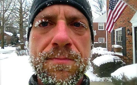 The Power of the Ice Beard | Runner's World