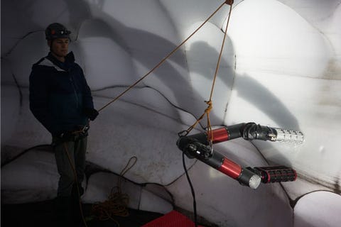 iceworm climbing robot