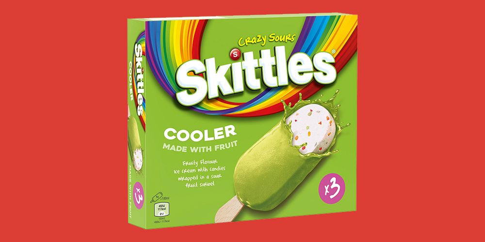 skittles cooler ice cream