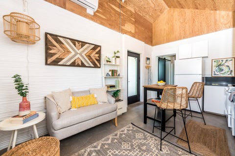 interior of 3d printed house