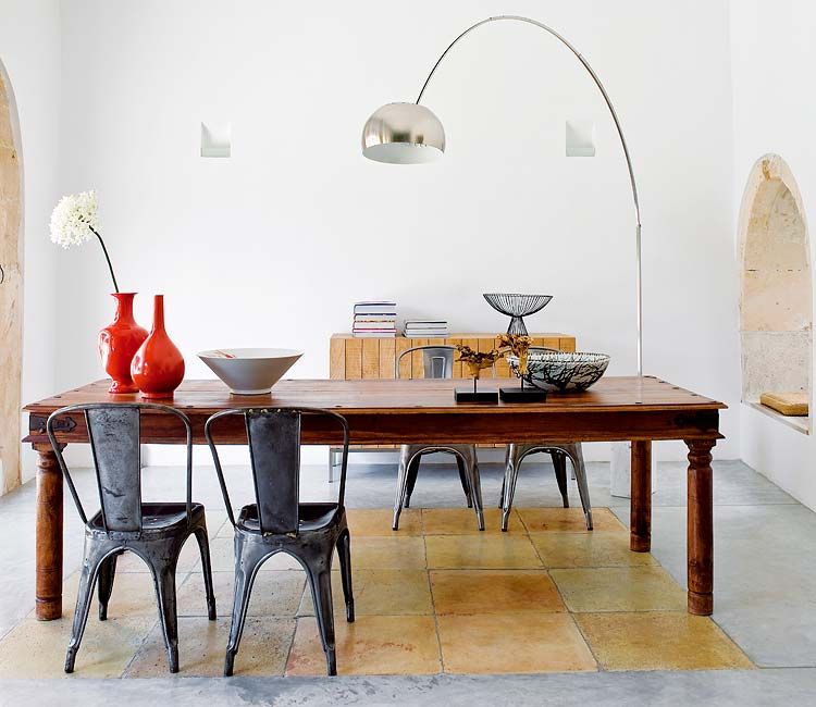 Quitar Las Manchas En Muebles De Madera, Floor Lamp End Table Rustico