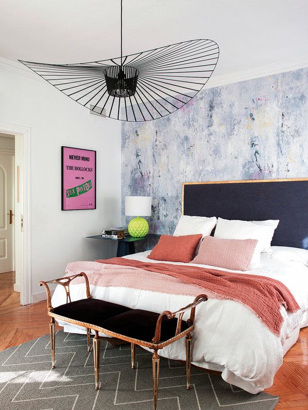 Eliminar Rama Marco de referencia La lámpara de techo del dormitorio: 25 ideas para inspirarte