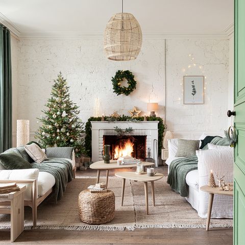 ideas de decoración navideña bonita y elegante para casa