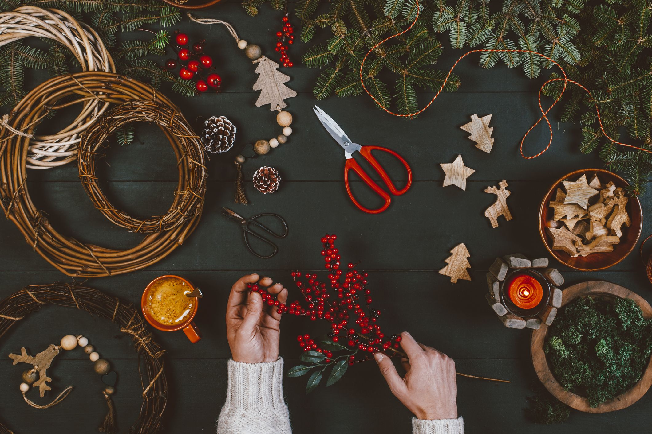 20 ideas DIY para decorar la casa en Navidad