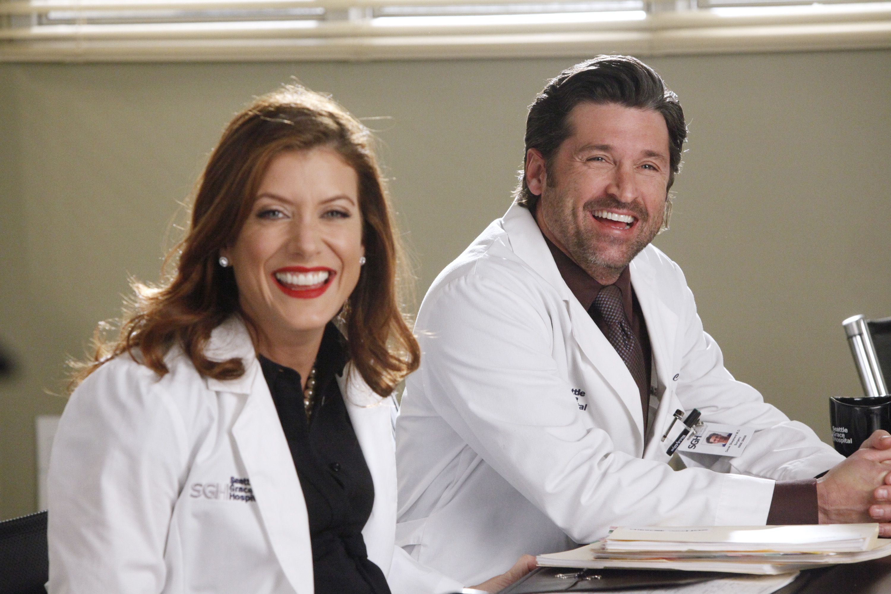 Patrick Dempsey Calls Grey S Anatomy Star Kate Walsh Beautiful On Instagram