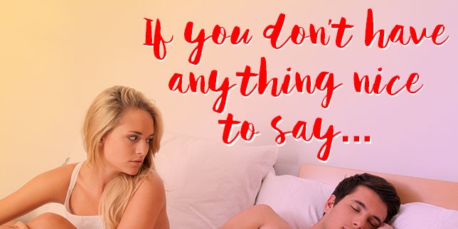 Things not to say after sex