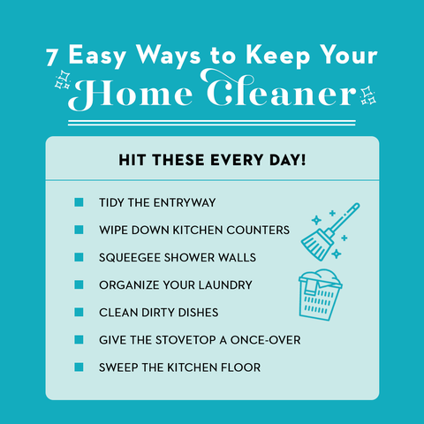 what to clean everyday