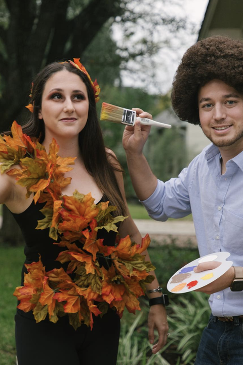 Best Couples Costumes. bob ross painting costume. 