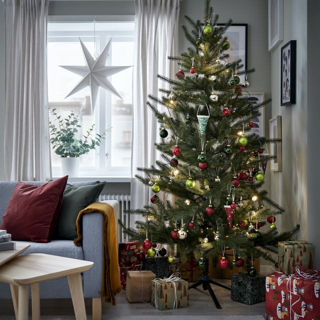 here's how you can get a real christmas tree at ikea for just £9