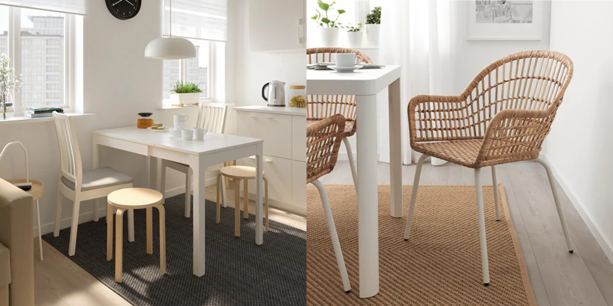 10 Best Ikea Kitchen Tables And Dining Sets Small Space Dining Tables From Ikea