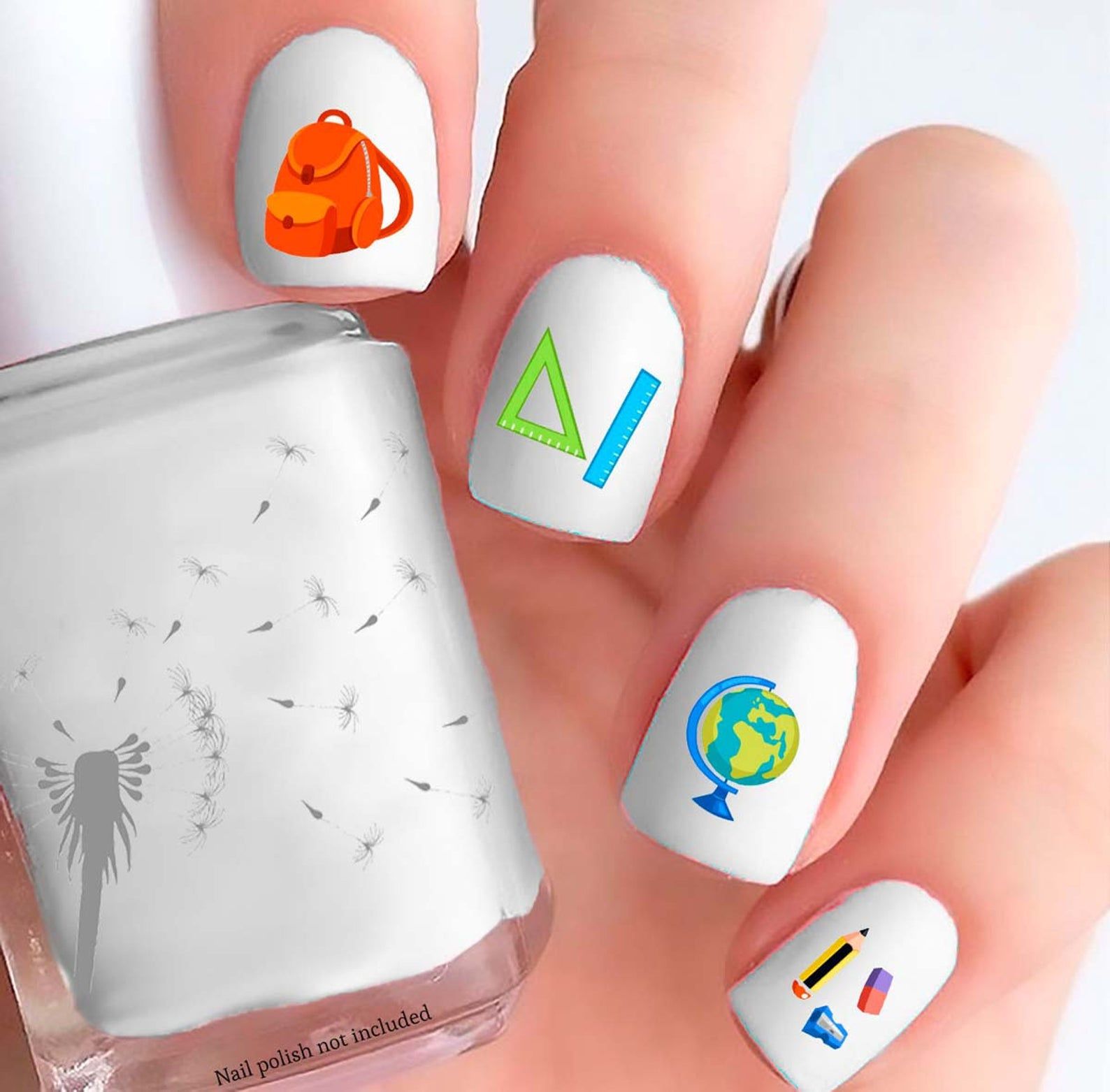 15 Fun Back To School Nails Cute Girls Nail Designs For School