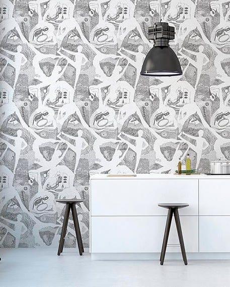 11 Best Kitchen Wallpaper Ideas Cool Modern Kitchen Wallpaper Designs