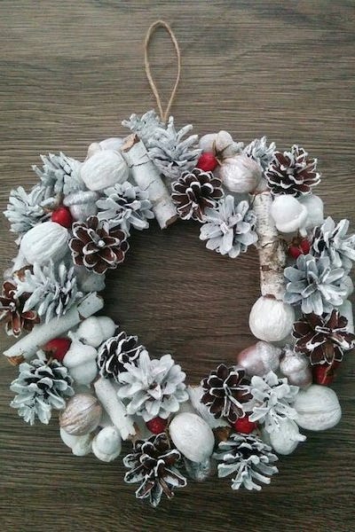45 diy christmas wreath