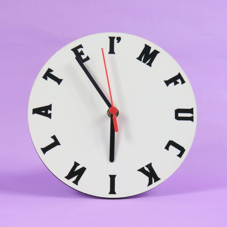 10 Best Funny Wall Clocks - Wall Clocks With Clever Sayings