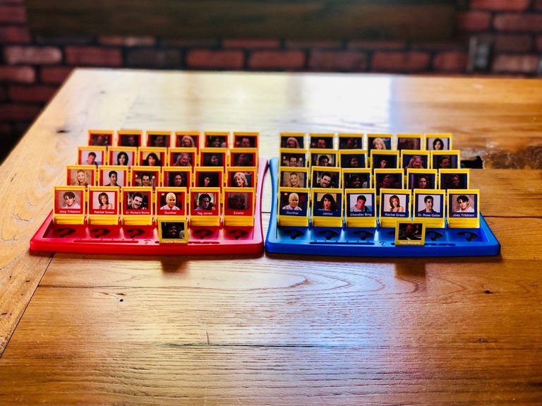 You Can Buy a 'Friends'-Themed Guess Who? Board Game Game for Game Night