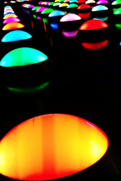 Illuminated Multi Colored Pinballs Illuminated Multi Colored Pinballs