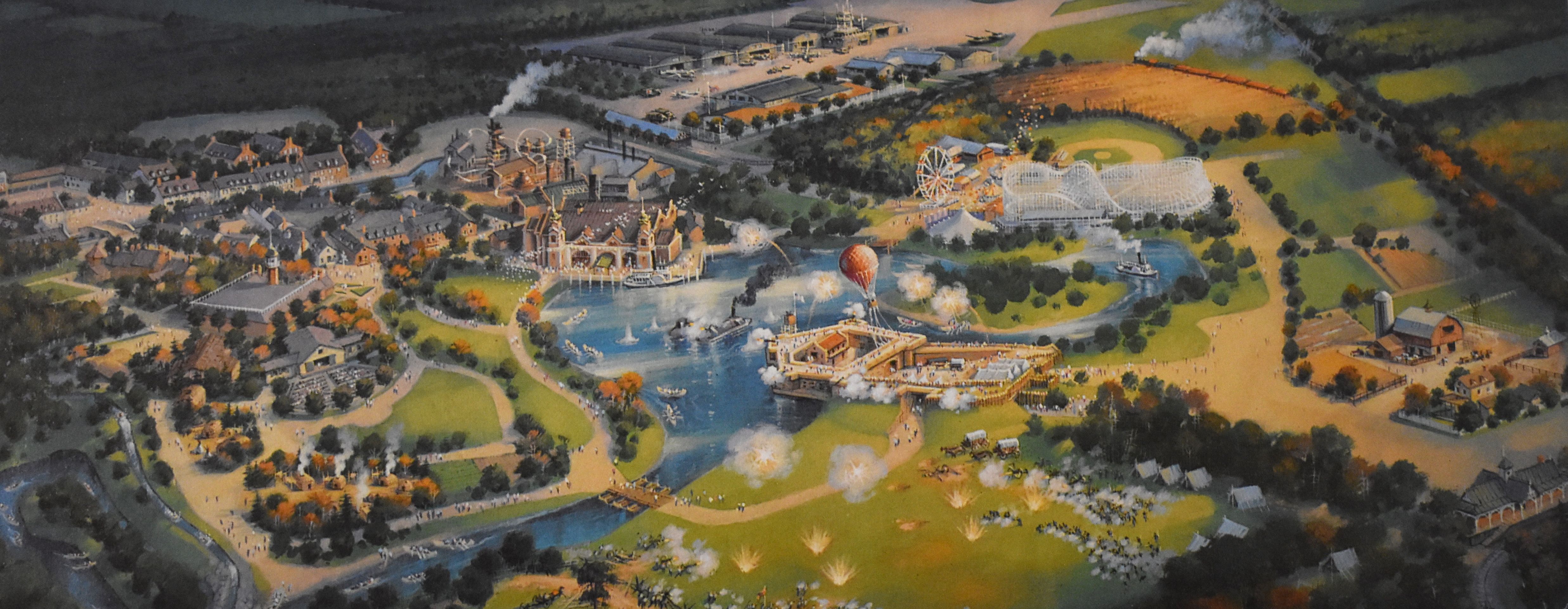 Abandoned Disney Porn - Disney's America | What Happened To Disney's Virginia Theme Park
